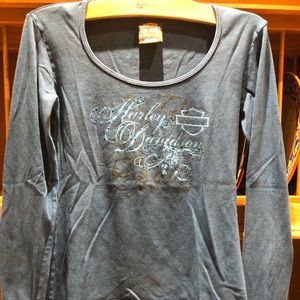 Harley Davidson women’s long sleeve shirt
